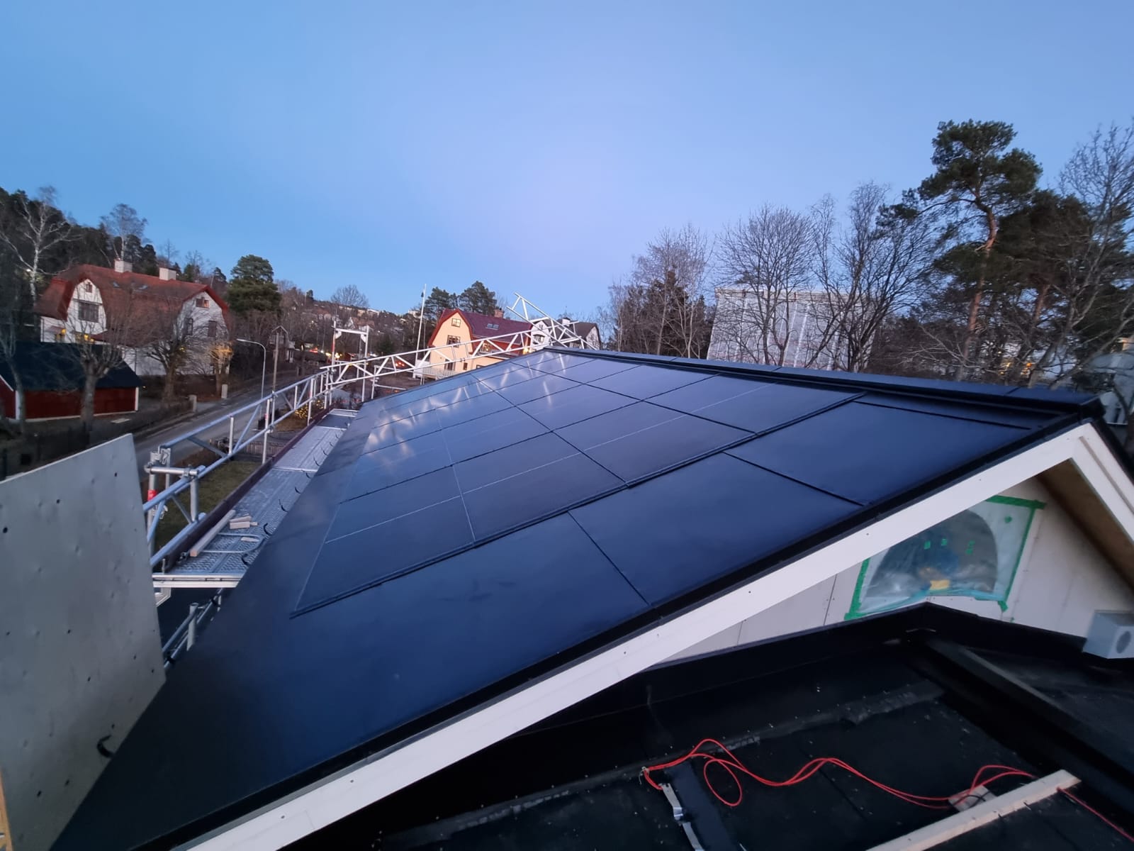 Solar Panel Project in Lidingo