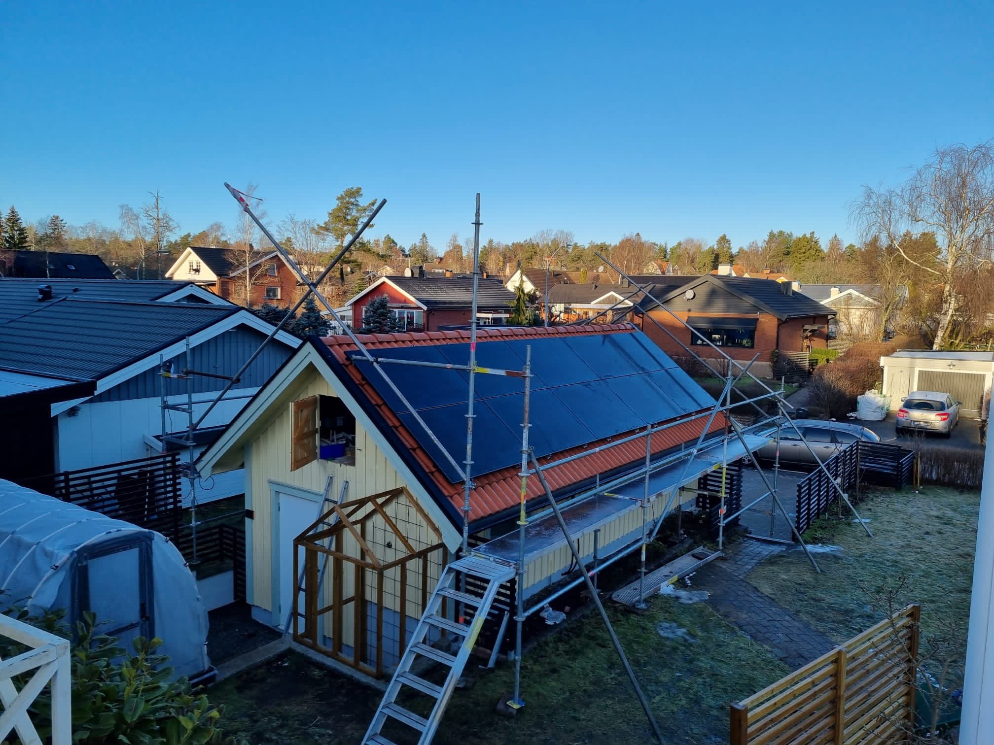Solar Panel Project in Hudinge
