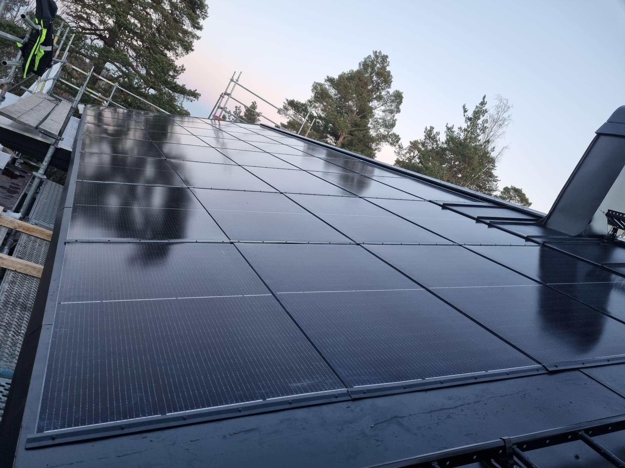 Solar Panel Project in Huddinge